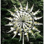[jamais utilis�]kinetic sculpture moulin � vent en m�tal unique moulin � vent magique avec jardin avec ...