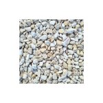 King mat�riaux - sac de + / - 800 kg = 10m� gravillons calcaire blanc 6 / 10