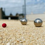 King mat�riaux - sac de + / - 800 kg sable de p�tanque jaune de provence 0 / 8