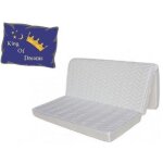 King of dreams - matelas bz 140x200 latex naturel de densit� 80 kg / m3 et mousse poli lattex ind�formable ...