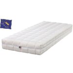 King of dreams - natural contact latex - matelas dehoussable 160x200 + oreiller � valeur 89 �