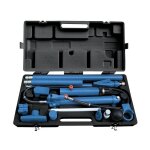 Coffret d'outils de redressage de carrosserie hydraulique 10 tonnes ? v�rin avec levier et flexible ? ...