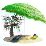 Kingsleeve - parasol inclinable hawaii 192 cm parasol de plage  160 cm rglable jardin terrasse extrieur ...