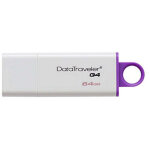 Kingston technology datatraveler g4 lecteur usb flash 64 go usb type - a 3. 2 gen 1 (3. 1 gen 1) violet, ...