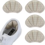 Lot de 2 paires de coussinets de talon �pais pour chaussures - semelles arri�re - anti - ampoules (couleur ...