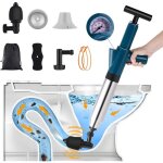 Kinsi - d�boucheur wc haute pression 4 in 1 d�boucheur toilette