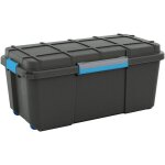 Kis 241507 bo�te de rangement scubba empilable (l x h x p) 780 x 350 x 395 mm gris - bleu, noir 1 pc(s) ...