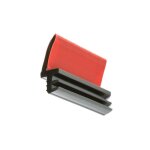 Kiso - joint pose sur dormant menuiserie bois - rainure 4mm - 40m - l411 noir