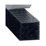 Kiso - rouleau de mousse impr�gn�e 15m 15 / 4 gris mi 2408 x2 15 / 4 g