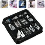 Kit de 11 pièces pied - de - biche pour machine à coudre - accessoires adaptés pour brother singer janome ... Kit de 11 pièces pied - de - biche pour machine à coudre - accessoires adaptés pour brother singer janome ...