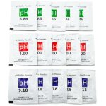 Kit de 15 pi�ces pour testeur de ph : mesure du num�ro de lot, solution tampon, poudre de ph 4, 00 / ...