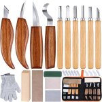 Kit de 17 outils de sculpture sur bois professionnels - ciseaux à graver & gouges - manche carré antidérapant ... Kit de 17 outils de sculpture sur bois professionnels - ciseaux à graver & gouges - manche carré antidérapant ...