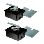 Kit de 2 bo�tes de fondation came pour moteur enterr� 001frog - cf 001u1985