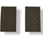 Kit 2 cales souples diamant�es � poncer 90�55 mm grains 60 & 100 finition carrelage, pierre & marbre ...