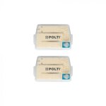 Kit de 2 filtres anti - calcaire pour polti vaporetto style paeu0398