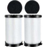 Kit de 2 filtres �ponges de rechange pour aspirateurs moosoo d600 / d601, akitas ak585k v8, iwoly v600, ...