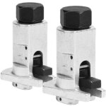 Kit 2 pi�ces outil d'�cartement suspendre voiture en acier robuste, �carteur � montage d'entretoise pour ...