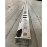 Kit de 2 querres de fixation alu longueur 2m pour fixation 2 capteurs sur toiture tuiles plates ou ardoise ...