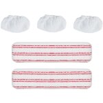 Kit de 2 serpilli�res + 3 bonnettes pour polti vaporetto pro et classic paeu0324