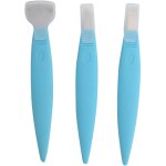 Kit de 3 couteaux de pdicure en acier inoxydable - pour ongles incarns, callosits et soins des pieds ...