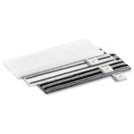 Kit de 3 serpillieres (souple, abrasive et tres abrasive) pour buse sol - compatible gamme nettoyeurs ...