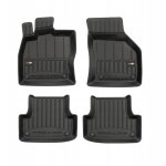 Kit 3d audi a3 8v hatchback 2013 - 2020 tapis de sol et tapis de coffre