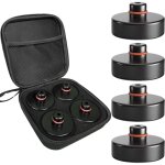 Kit de 4 patins de levage bangting pour tesla model 3 / y / s / x (2016 - 2026) 4 patins en caoutchouc ...