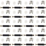 Kit de 40 pi�ces de quincaillerie pour meubles : vis � came de fixation pour armoires et penderies - ...
