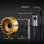 Kit de 5 scies - cloches hss (16 - 30 mm) ? destin� � m�tal, xu, bois, acier inoxydable, outil pro qualit�, ...