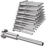 Kit de 50 c�bles invisibles, r�cepteur invisible t316 en acier inoxydable 1 / 8  et extr�mit� de goujon ...