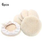 Kit de 6 tampons de polissage de 7 pouces pour capot de voiture, polisseuse en laine, pour r�paration ...