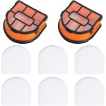 Kit de 8 filtres en mousse de rechange compatibles avec les aspirateurs sans fil shark wd101, wd161, ...