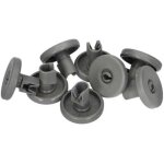Kit 8 roues panier inf�rieur pour lave - vaisselle accessoires pour grand rouleau de poulie de roue