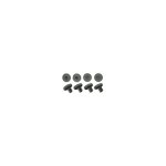 Kit 8 roulettes panier infrieur gris pour lave - vaisselle 50286965004 aeg, arthur martin electrolux, ...