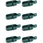Kit de 8 tendeurs de fil plastifié pour clôture, maille, séchoir à linge, en métal pour jardin, pour ... Kit de 8 tendeurs de fil plastifié pour clôture, maille, séchoir à linge, en métal pour jardin, pour ...