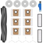 Kit d'accessoires pour aspirateur dreame l10s ultra 6 sacs anti - poussi�re 3l 4 chiffons lavables 4 ...