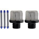 Kit d'accessoires de filtre pour machine de pulv�risation airmat, passage d'admission pour pistolet de ...