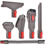 Kit d'accessoires  pointe de brosse avec tuyau rtractable pour aspirateur pour dyson v7 v8 v10 v11 ...