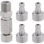 Kit d'adaptateur de dconnexion rapide pour arographe, ensemble de 5 pices avec connecteurs mles et ...