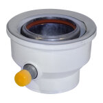 Ubbink - kit adaptateur rolux gaz  60mf / 100mf - 80f / 125fmm et rcuprateur de condensats