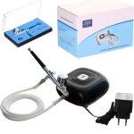 Kit aérographe À compresseur À arrêt automatique pour cosmétiques, modelage Kit aérographe À compresseur À arrêt automatique pour cosmétiques, modelage