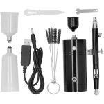 Kit a�rographe g11 pompe � action unique rechargeable stylo de pulv�risation int�gr� portable mini ensemble ...
