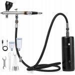 Kit de compresseur d'a�rographe portable sans fil avec pulv�risateur de peinture, ensemble d'a�rographe ...