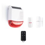 Lifebox - kit alarme autonome extrieure solaire pour garage, chantier