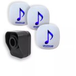 Kit alerte de passage 600 mètres 'classic' 3 carillons 35 mélodies & 1 détecteur mouvement autonome (da600 ... Kit alerte de passage 600 mètres 'classic' 3 carillons 35 mélodies & 1 détecteur mouvement autonome (da600 ...