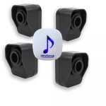 Kit alerte de passage 600 m�tres 'classic' 4 d�tecteurs mouvement autonomes & 1 carillon 35 m�lodies ...