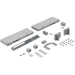 Kit amortisseur fermeture / ouverture superpos�e silent system - pour porte : avant droite - hettich