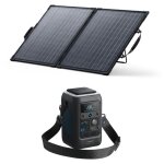Kit anker solix c300x dc avec panneau solaire bifacial 100w - sortie cc 300w