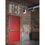 Kit anti - panique fapim oltre - pushbar 3 points lat�raux - noir 9005 - 8826l / 37