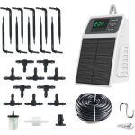 Syst�me d'arrosage automatique goutte � goutte � �nergie solaire pour jardin, balcon et terrasse, programmateu ...